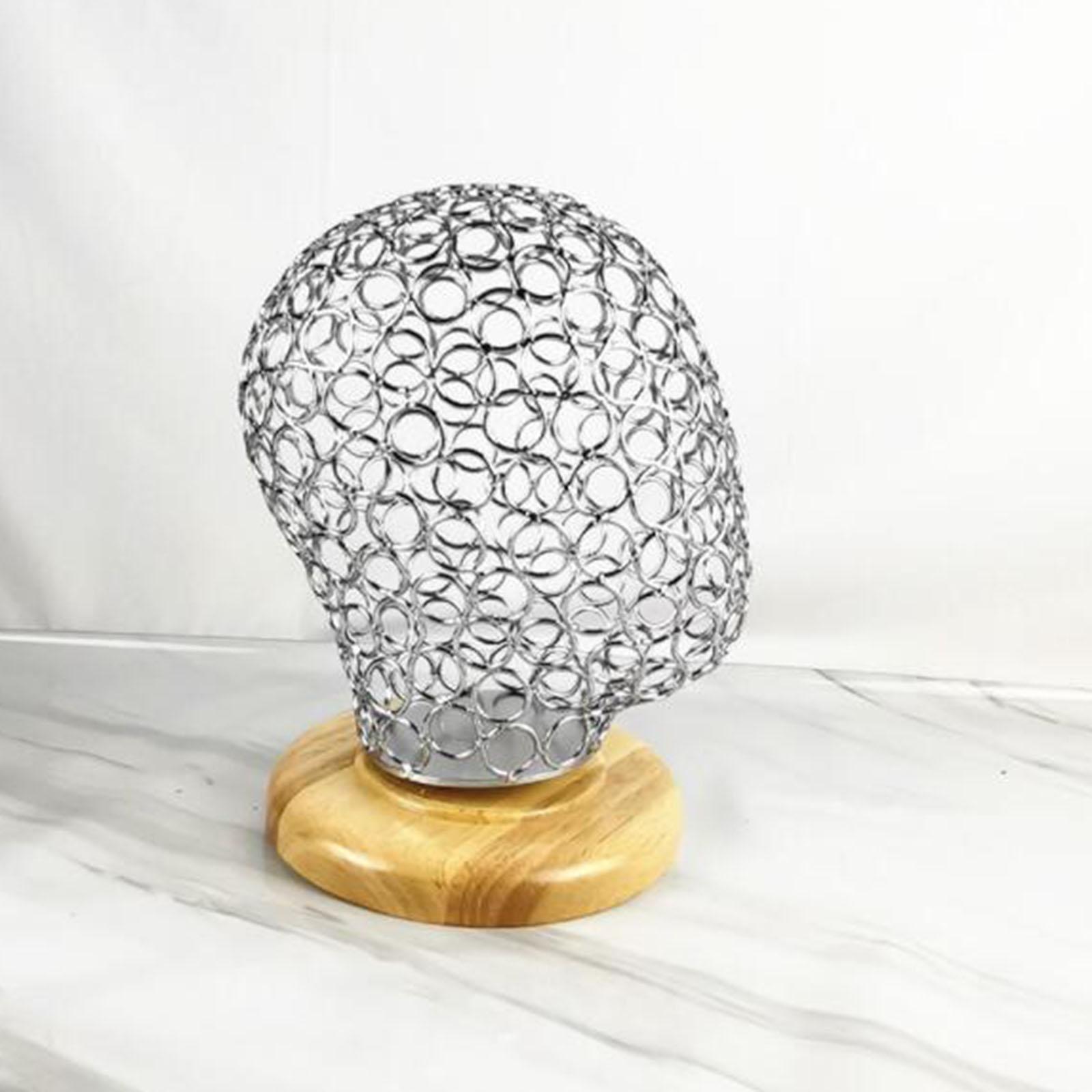 Metal Mannequin Model Hat Wig Glasses Display Stand Rack Holder Silver