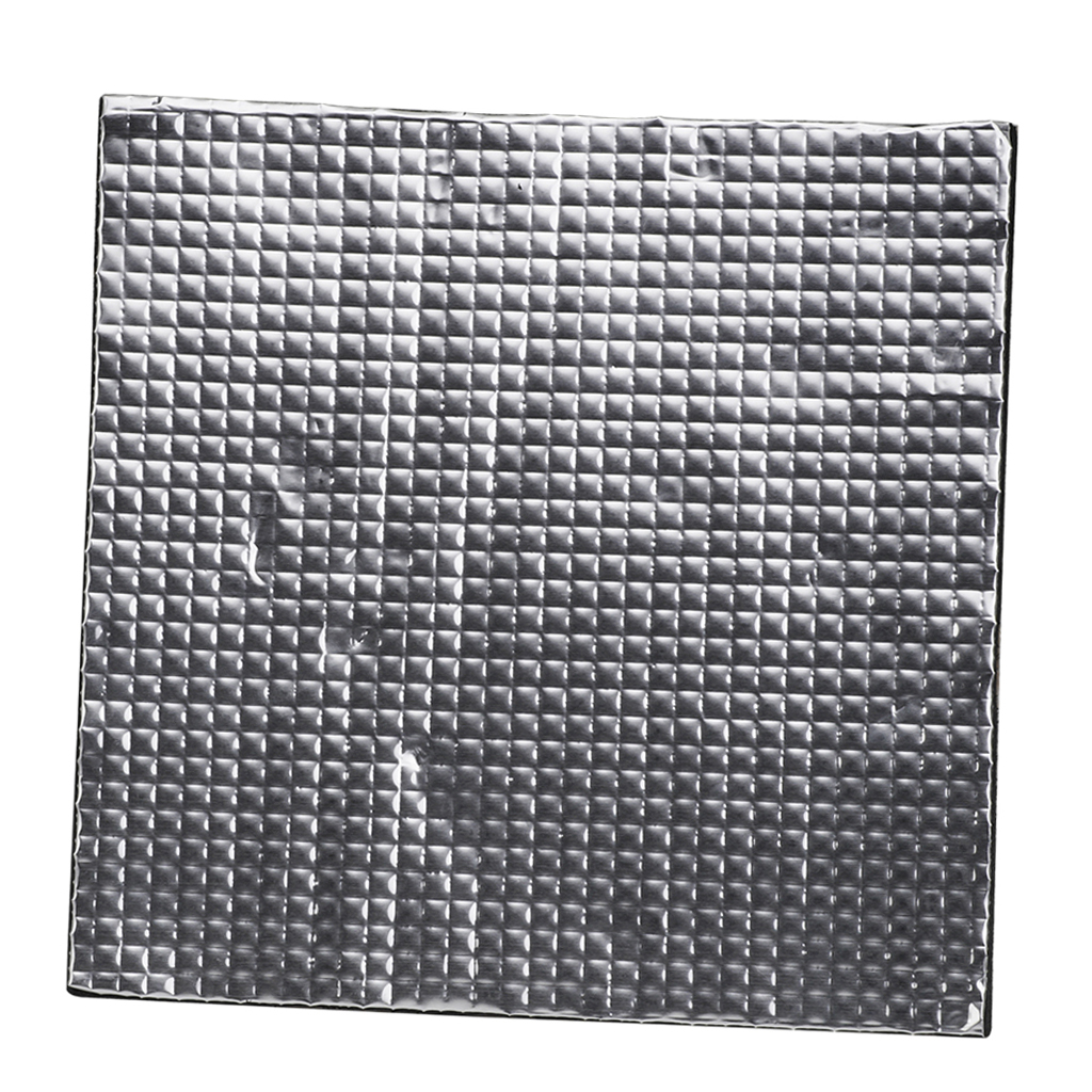 2Piece Heat Bed Insulation Cotton Foil Self-Adhesive Hotbed Thermal Pad 