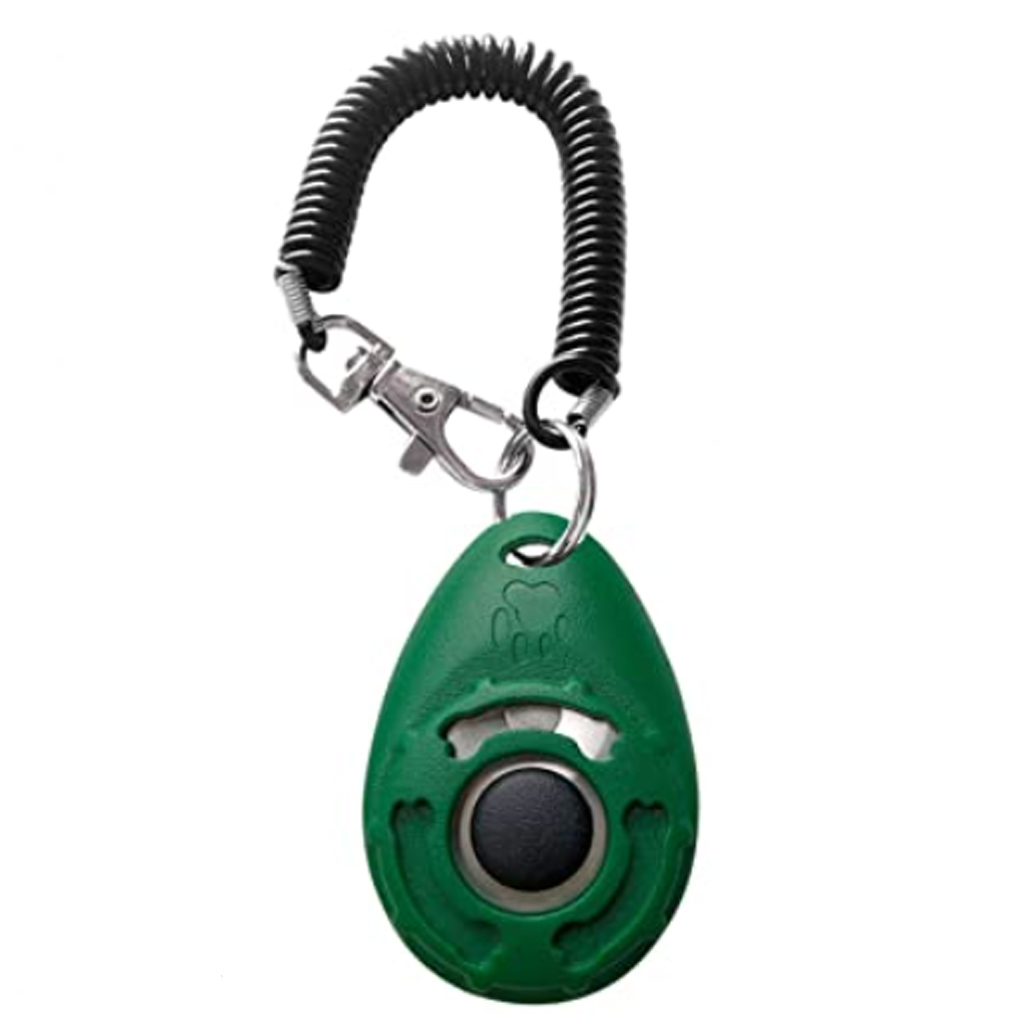 Dog Training Whistle Pet Training Clicker Adjustable Product Supplies Green