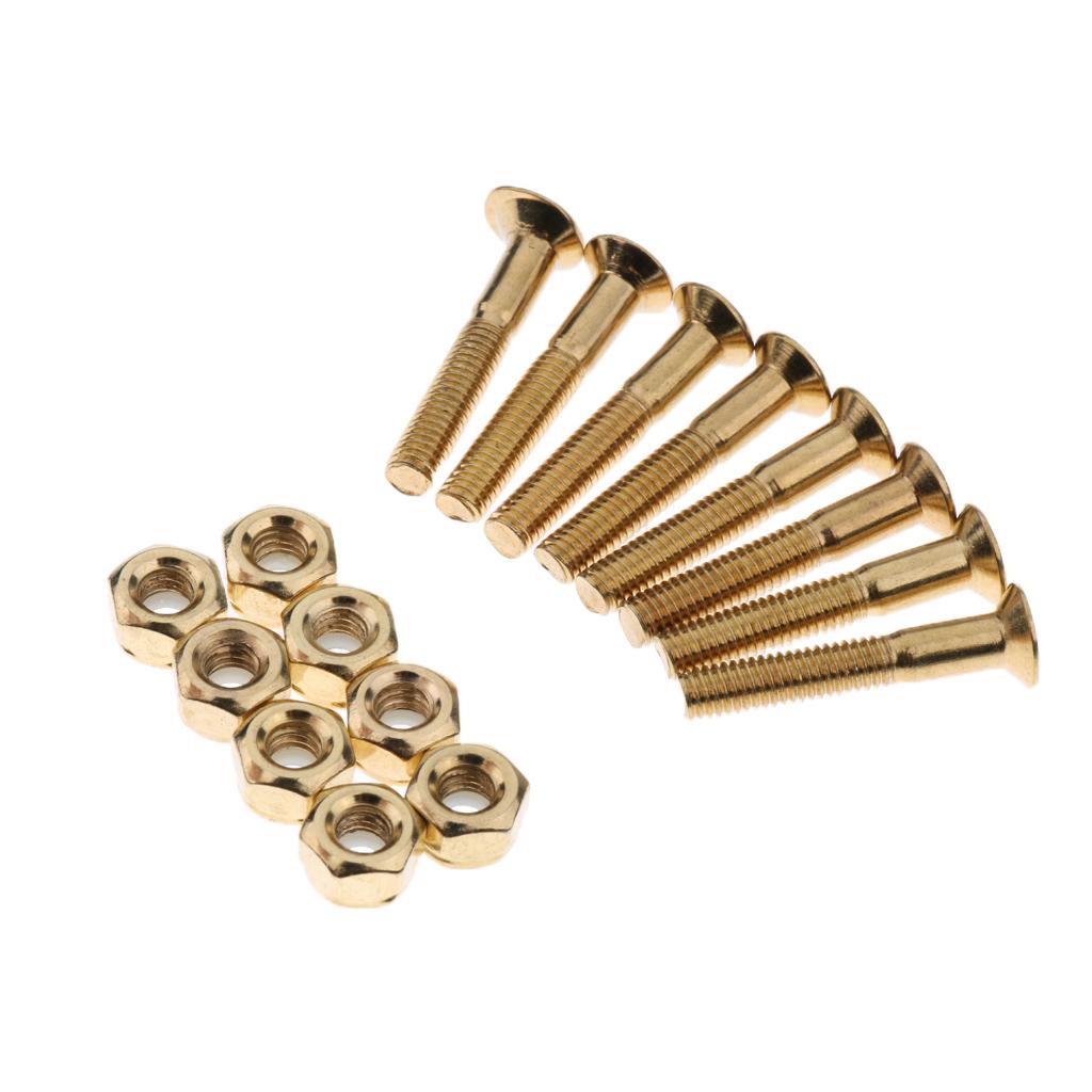 3x8 sets 29mm Skateboard Hardware Mounting Bolts Screws Skateboard Accessories