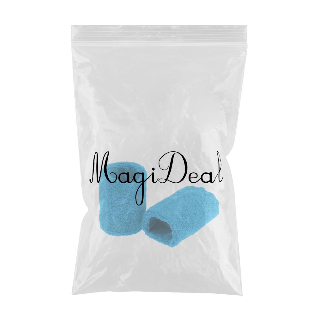 Sports Basketball Badminton Unisex Cotton Sweatbands Wristbands light blue