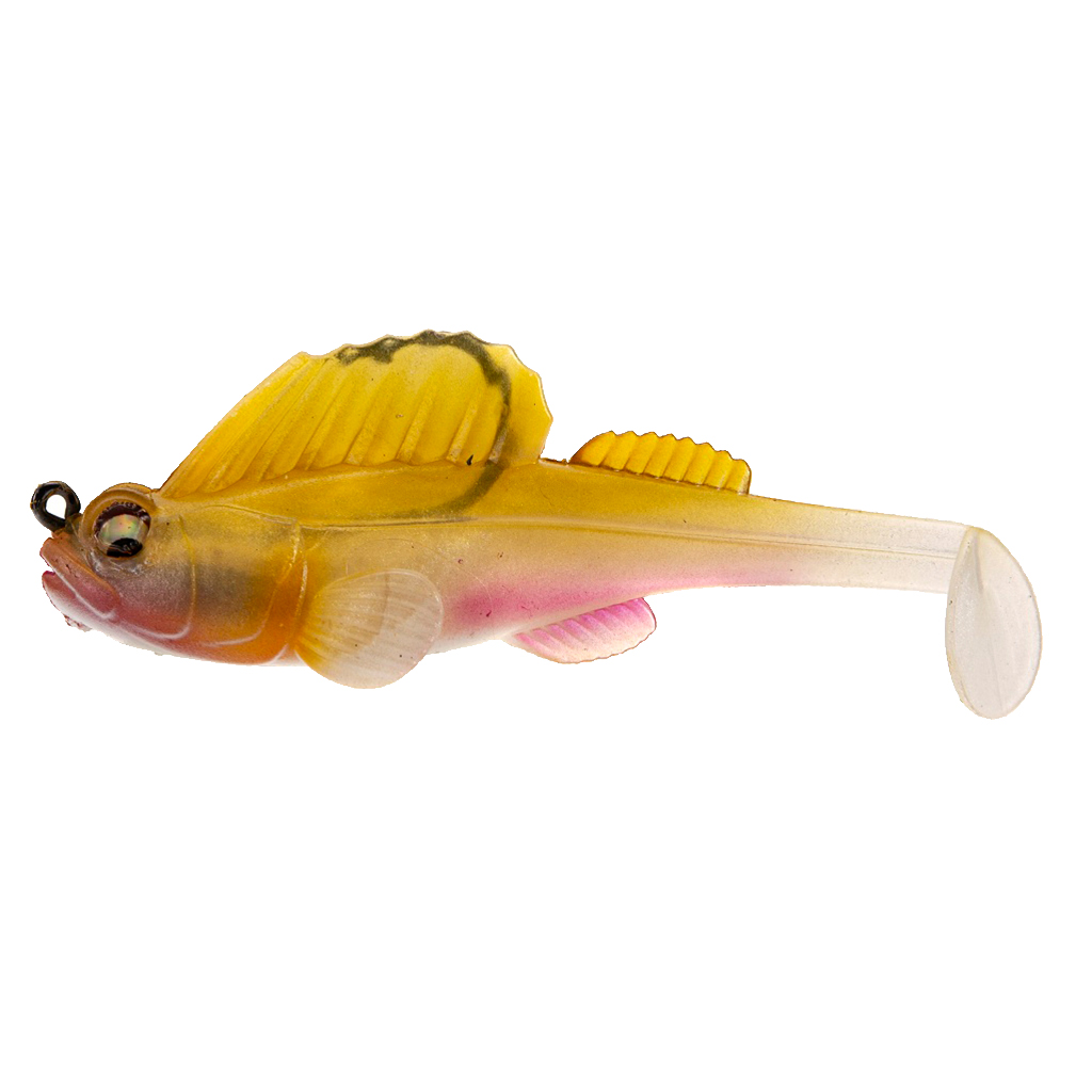 1pcs Soft Lead Fishing Lures Sinking Swimbaits T Tail Casting Lures B
