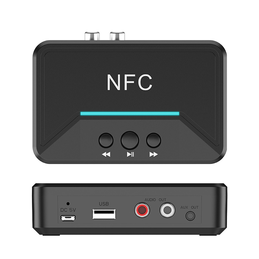  Receiver Adapter NFC 3.5mm Audio  Stereo Receiver Dongle
