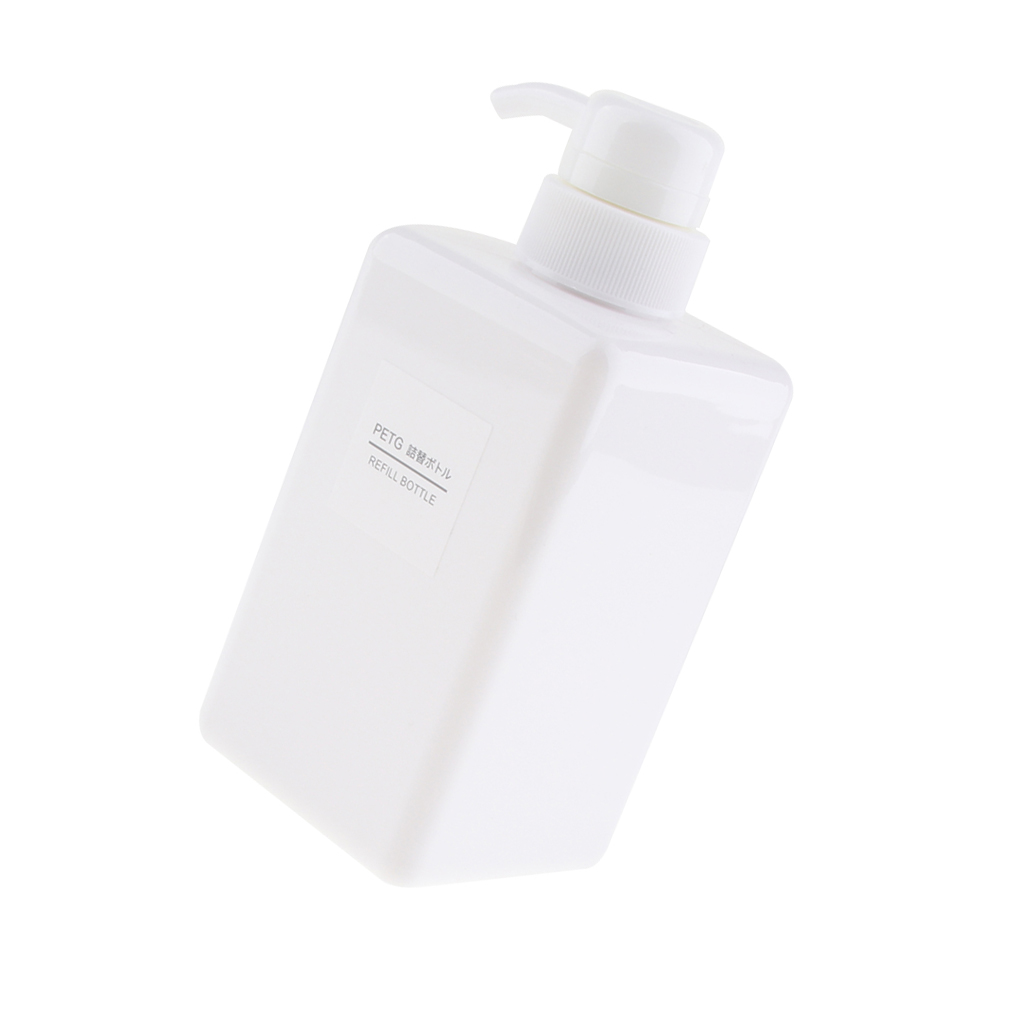  Dispenser Cosmetic Containers Bottle  White 450ml