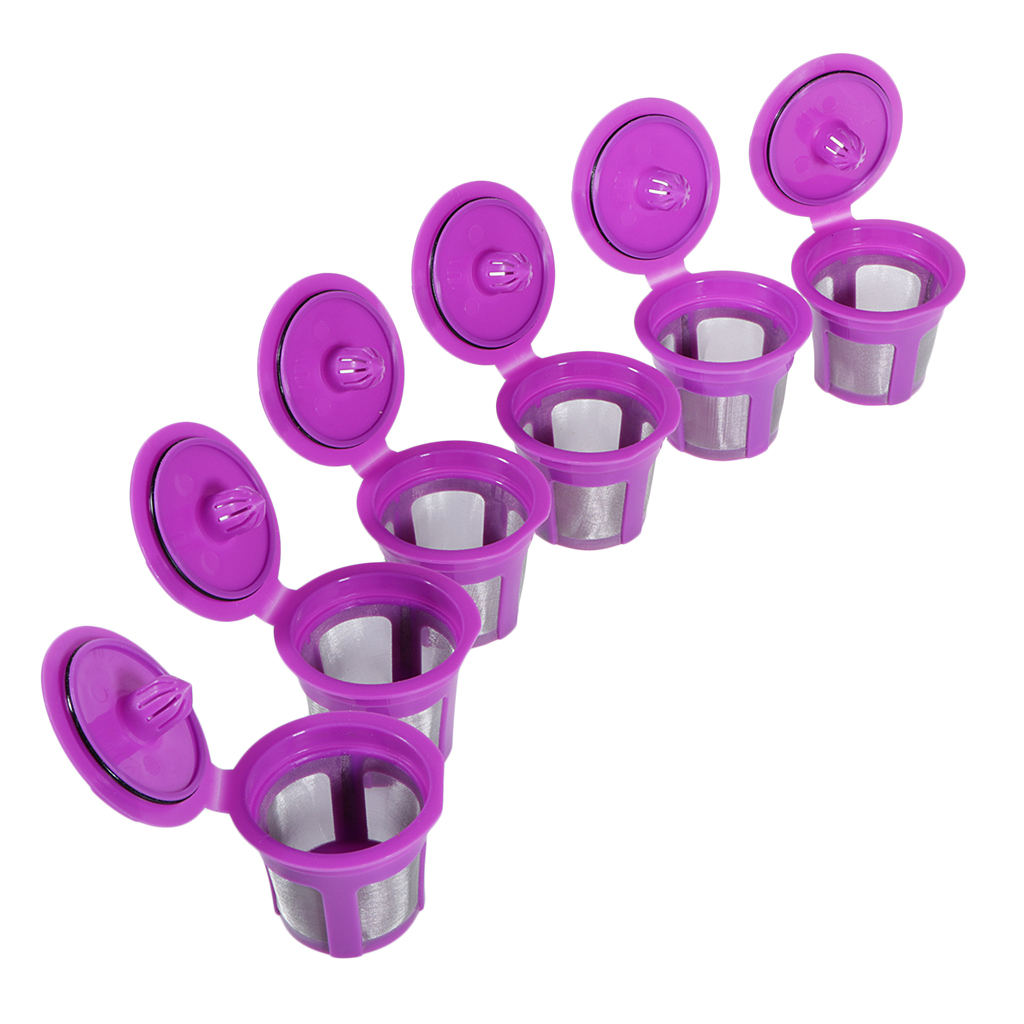 9Pcs Reusable K Cups for Keurig K200, K300, K400, K500,  Purple