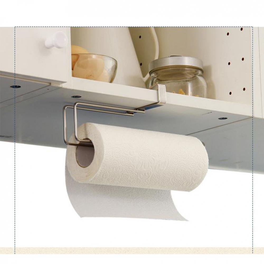 Paper Towel Holder Under Cabinet Paper Roll Rack Towel Holder Tissue Hanger