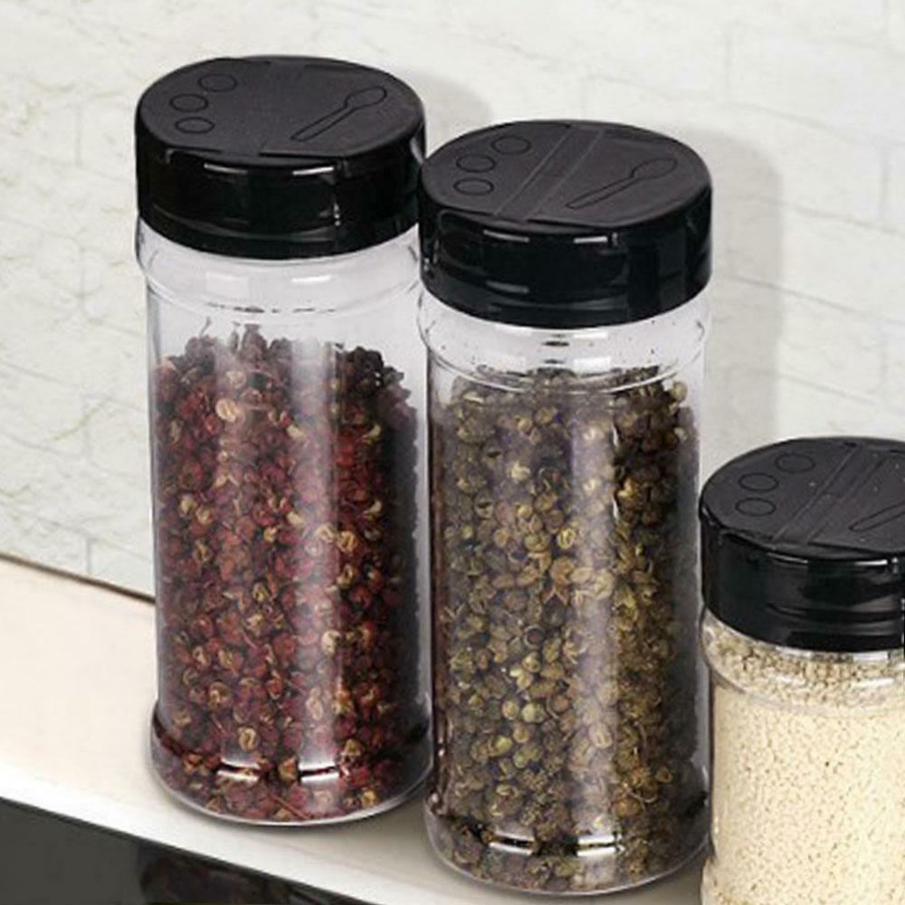 12 Pieces Outdoor Picnic Pepper Bottle Solid Seasoning Bottle Spice Jars