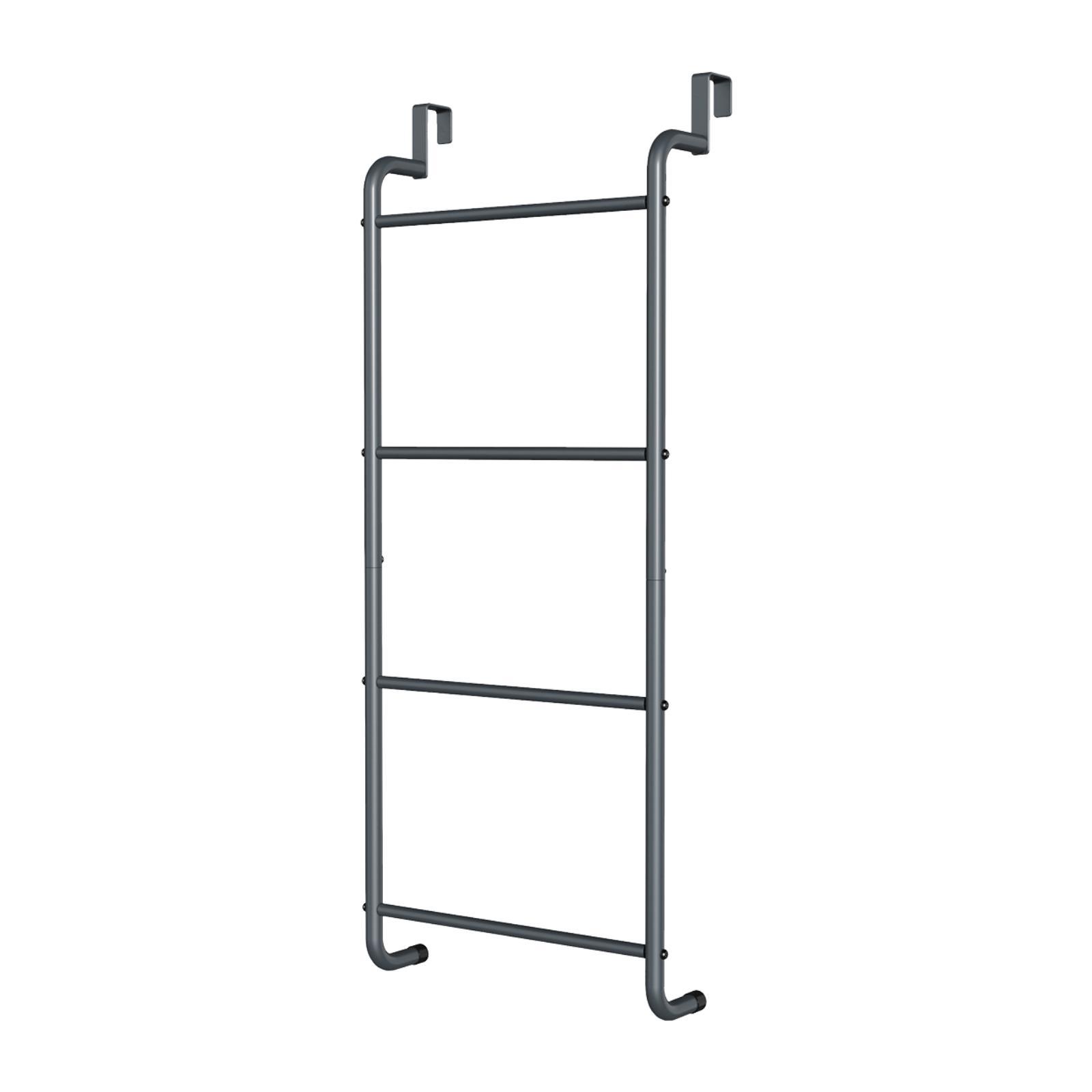 Over Door Towel Rack Black