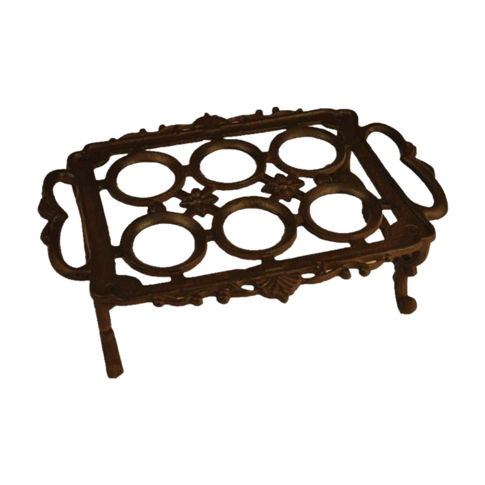 Cast Iron Egg Holder Rack