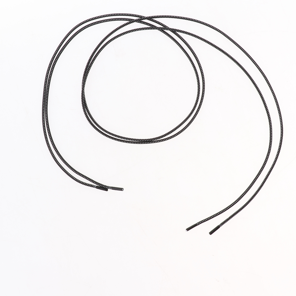 Elastic No Tie Shoelaces Sneakers Shoe String for Kids Adults Black