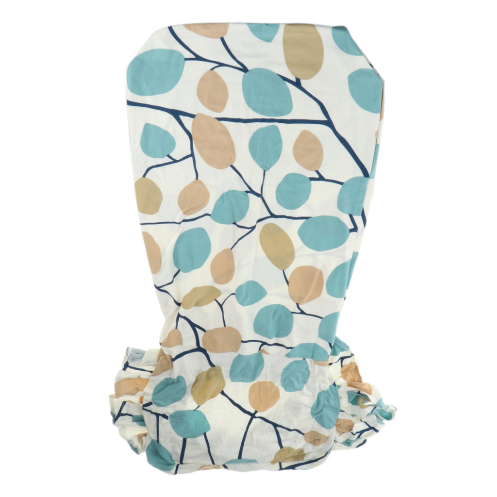 Dining Room Chair Cover Pleated Banquet Chair Seat Slipcover  Style_4