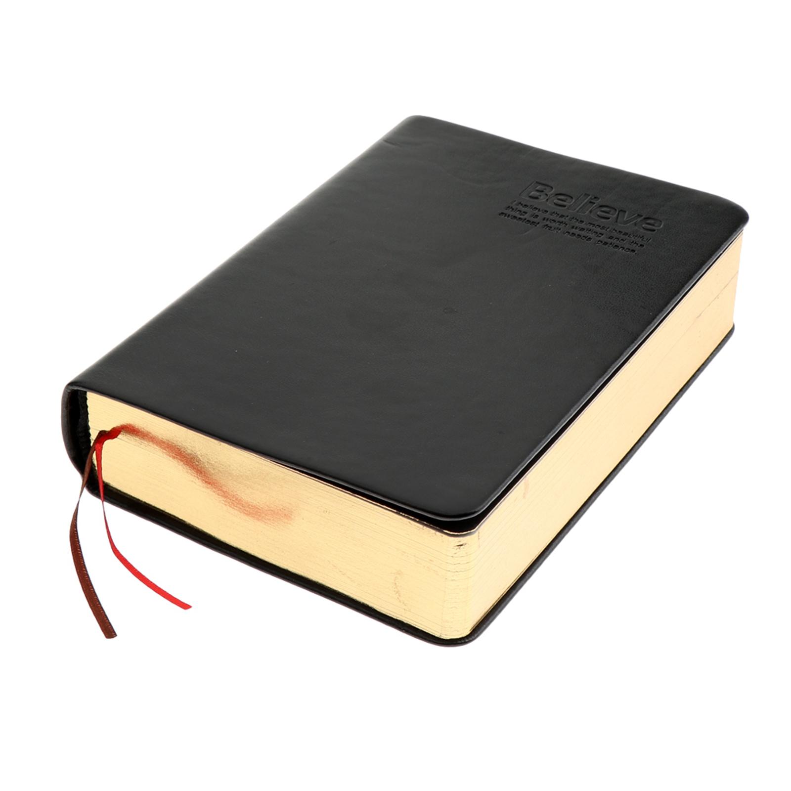 Business Home Office Use Black Diary Drawing Notebook Notepad Blank 