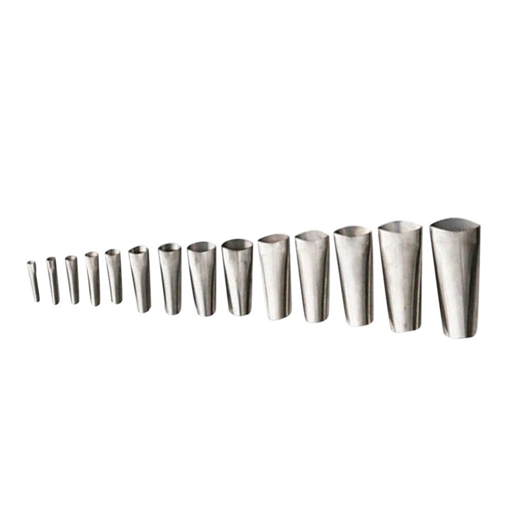 14pc Stainless Steel Caulking Finisher Nozzle Kit Applicator Tool Accessory