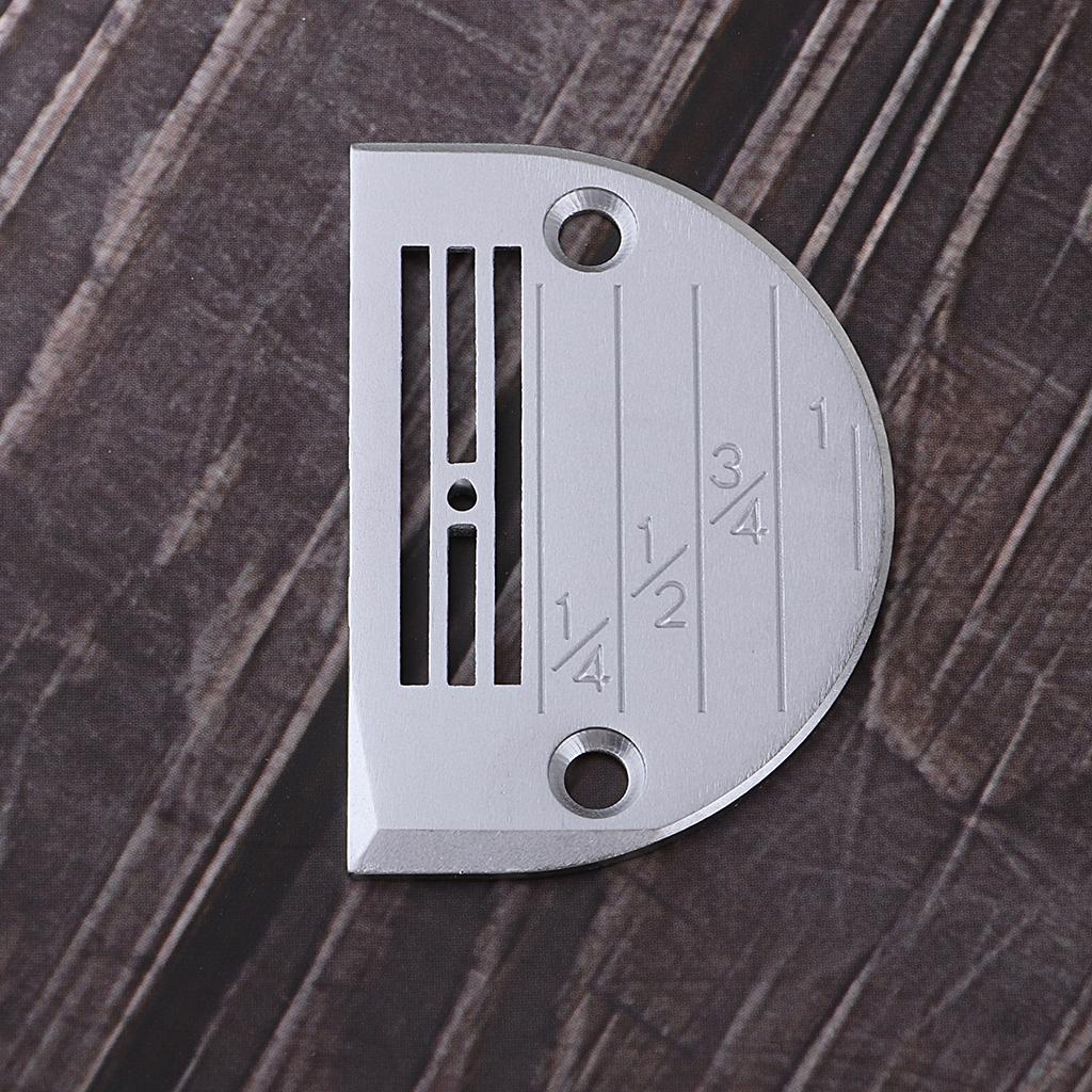 4xUniversal Needle Plate for Industrial and Computerized Sewing Machine F20