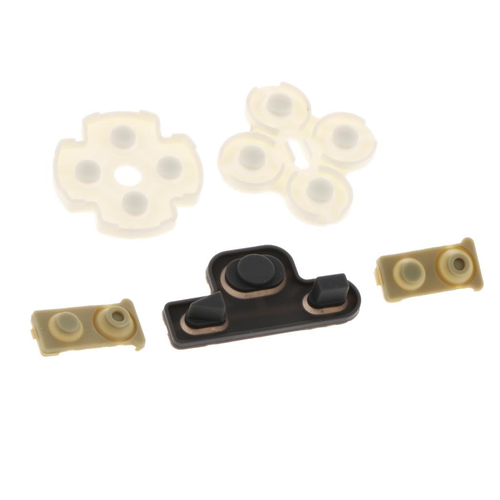 6x5x Buttons Conductive Rubber Pad for Sony PS3 Controller Repair Parts