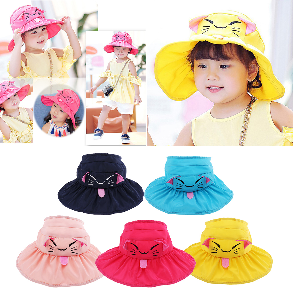 girls uv sun hat