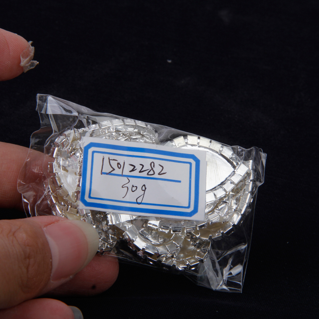 10pcs Teardrop Crystal Beige Faux Pearl Button Flatback Embellishment 20mm x 25mm