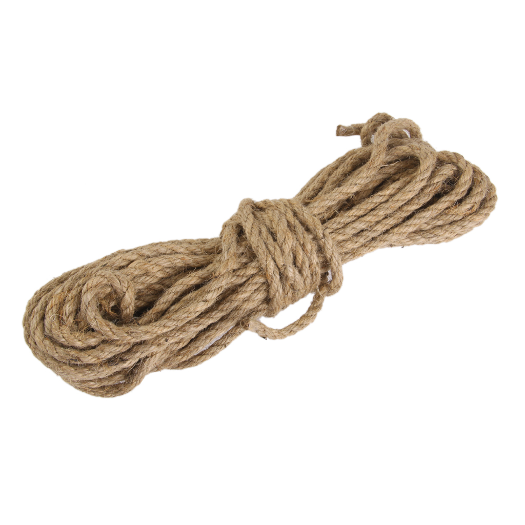 Natural Burlap Rope 4mm x 10m Jute Rope DIY craft Twine