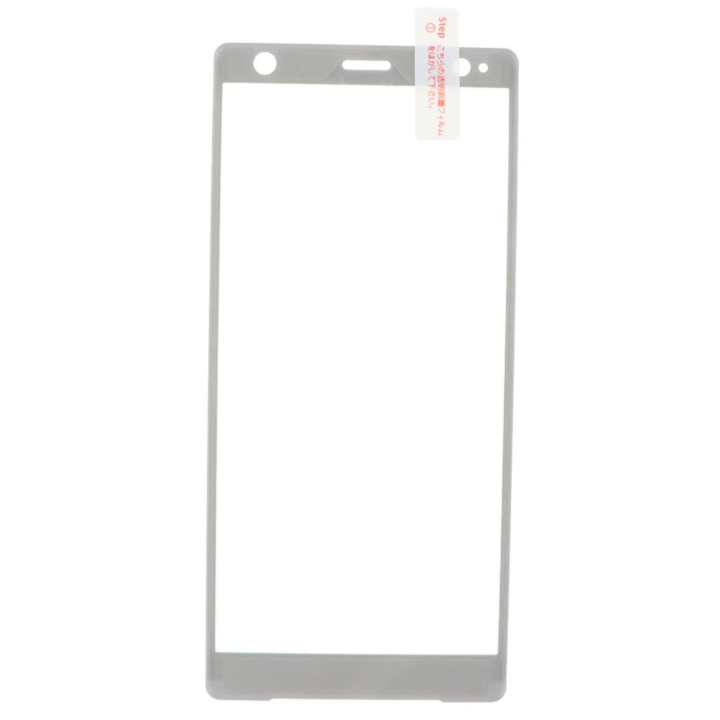 Full Cover 3D Curve Protective Film Screen Guard for Sony XZ2 silver