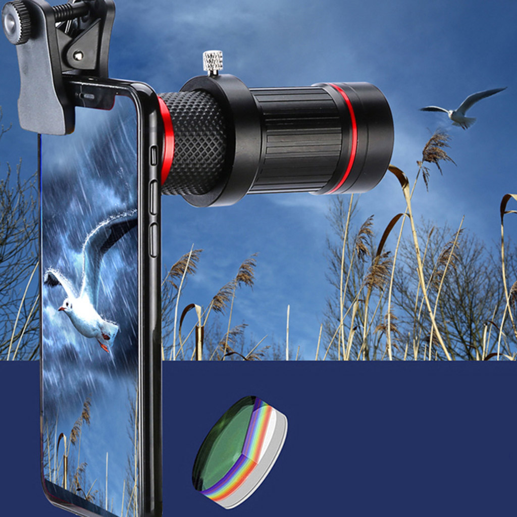 Phone Lens 18X Zoom HD Telephoto Lens With Tripod For IPhone
