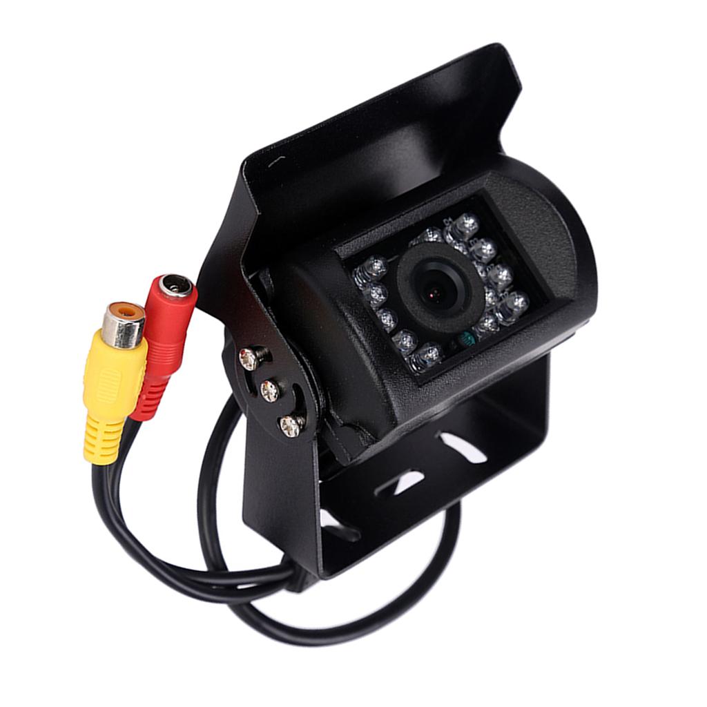 Night Vision Reversing Rear View Camera AV Interface 18 Infrared 170 Degree