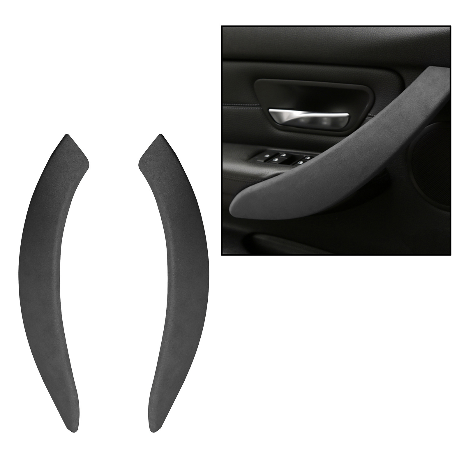 Left and Interior Car Door Pull Handle Fits for BMW F30 F31 F32 Acc Grey