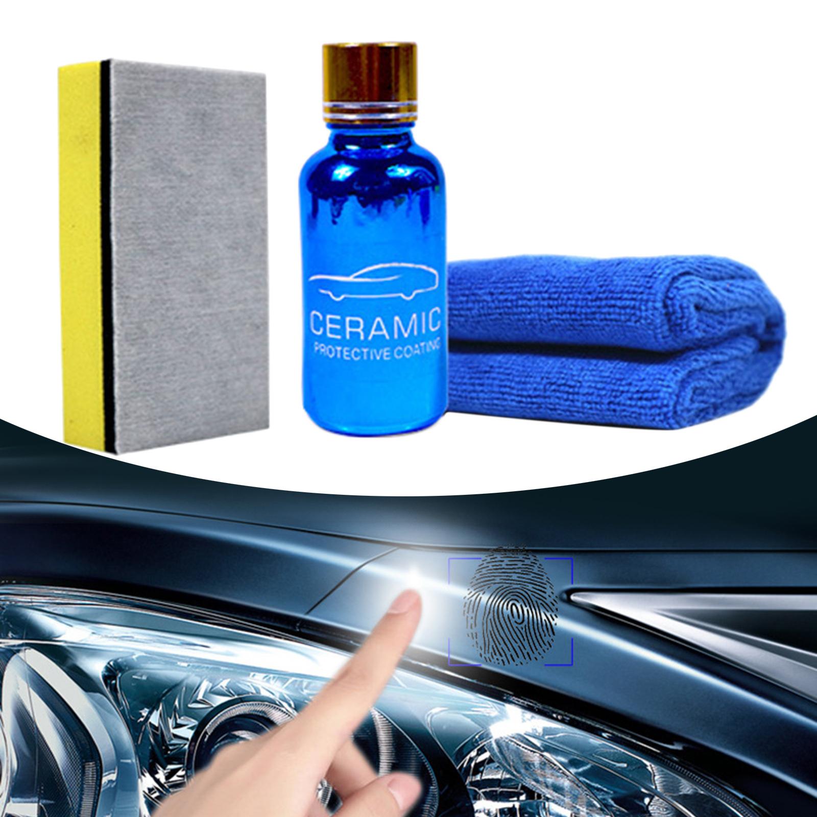 30ml Car Nano Ceramic Coating Kit Waterproof Anti Scratch with Accessories