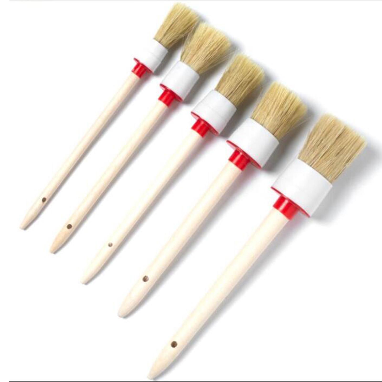 Automotive Detail Brushes Premium Bristle Fit for Cleaning Engine Dashboard 2