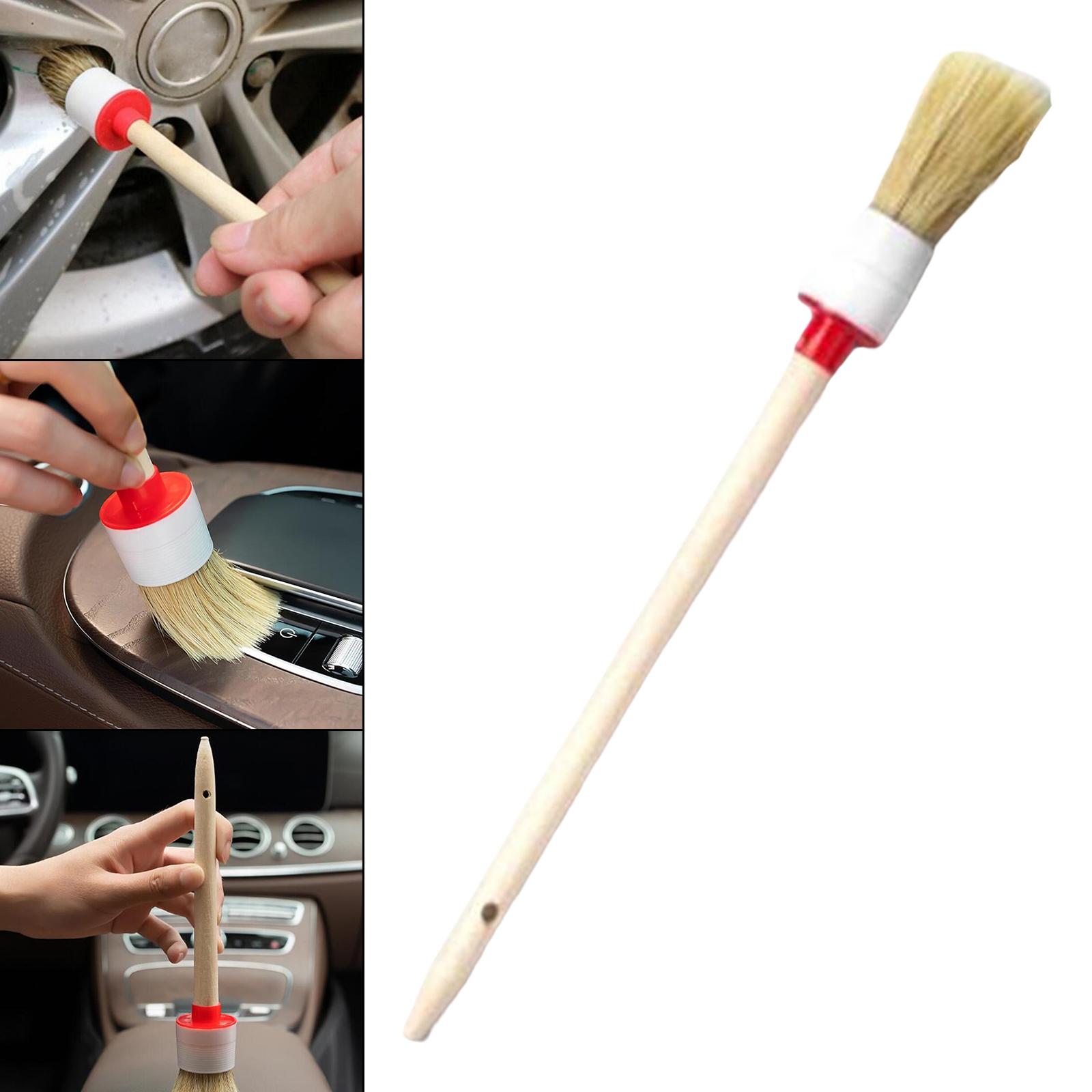 Automotive Detail Brushes Premium Bristle Fit for Cleaning Engine Dashboard 2