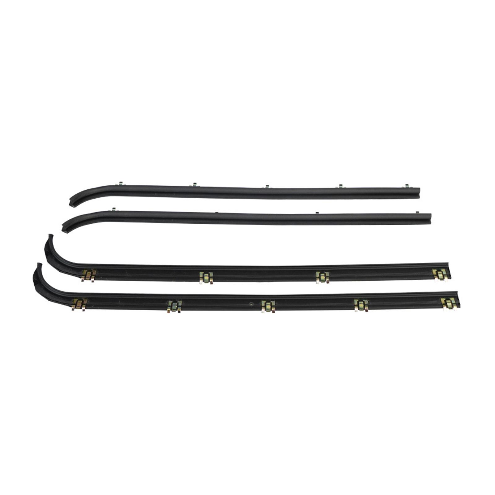 4x Weatherstrip Window Seal E7TZ1521453 Parts for Ford Bronco 1987-1997