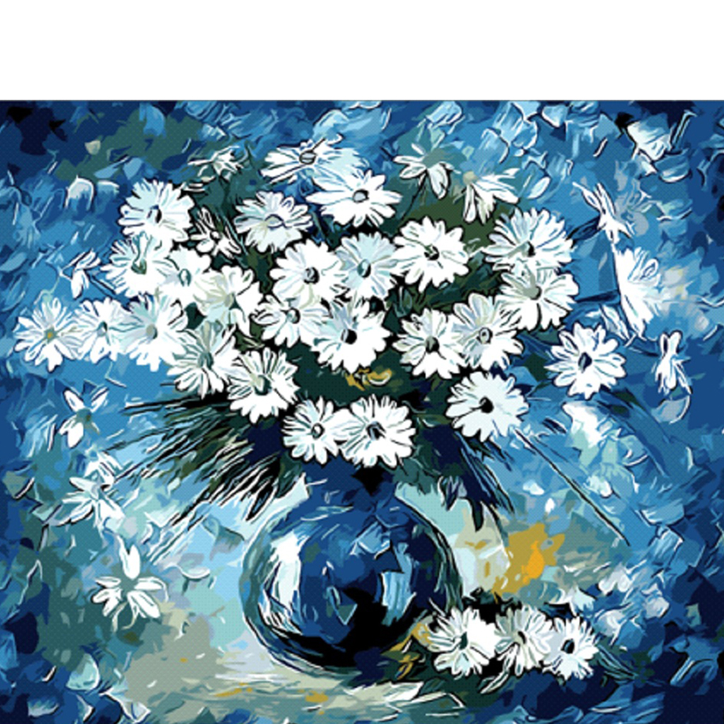 Moderne Diy Kunstdruck Wandbild ( sich die Farben füllen