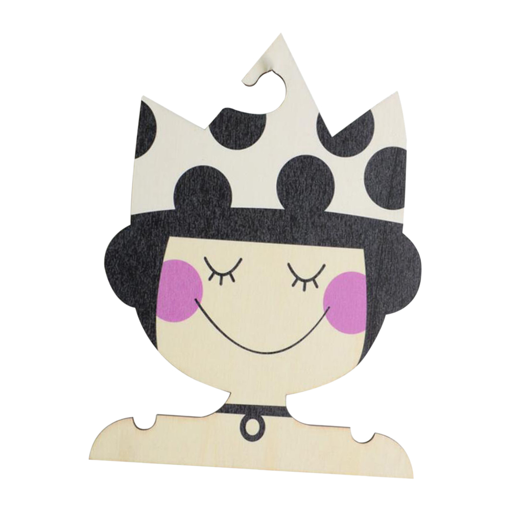 Wooden Nursery Hanging Racks Baby Kids Wardrobe Racks Coat Clothes Hook