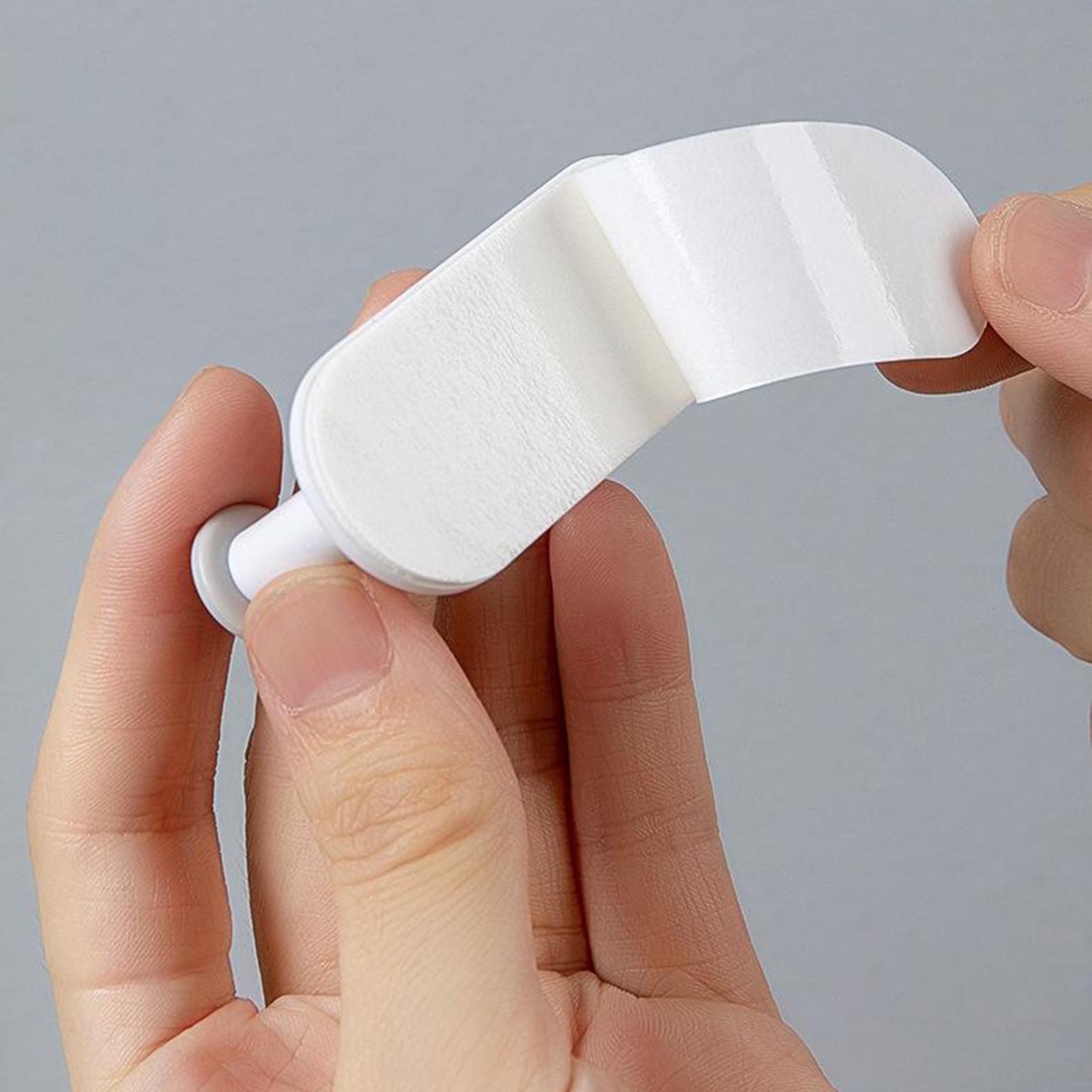 3x4Pcs Self-Adhesive Wall Hooks Keys Hangers Hook Office Hallway Hook White