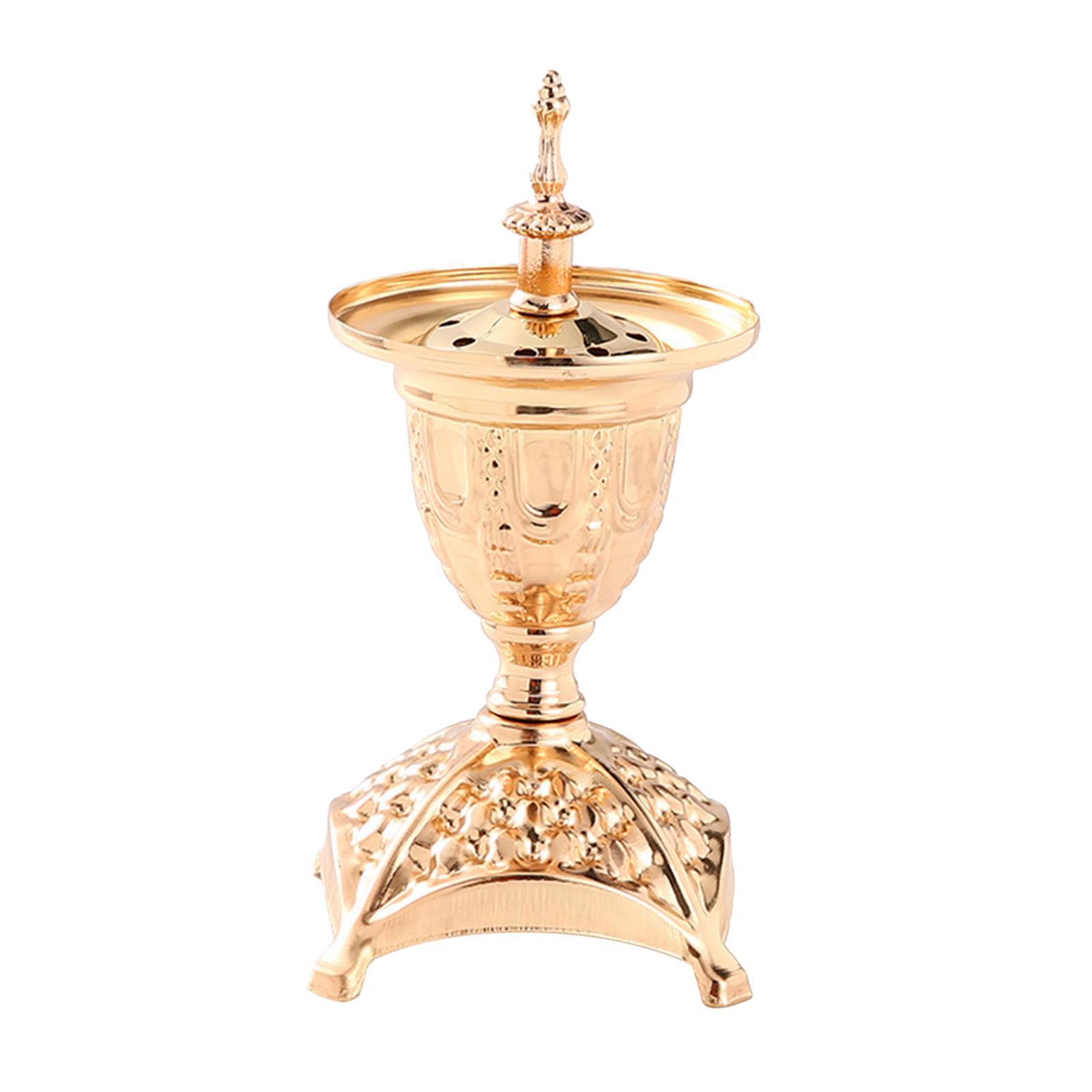 2pcs Incense Burners Holder Censer Aromatherapy Furnace Yoga Decor