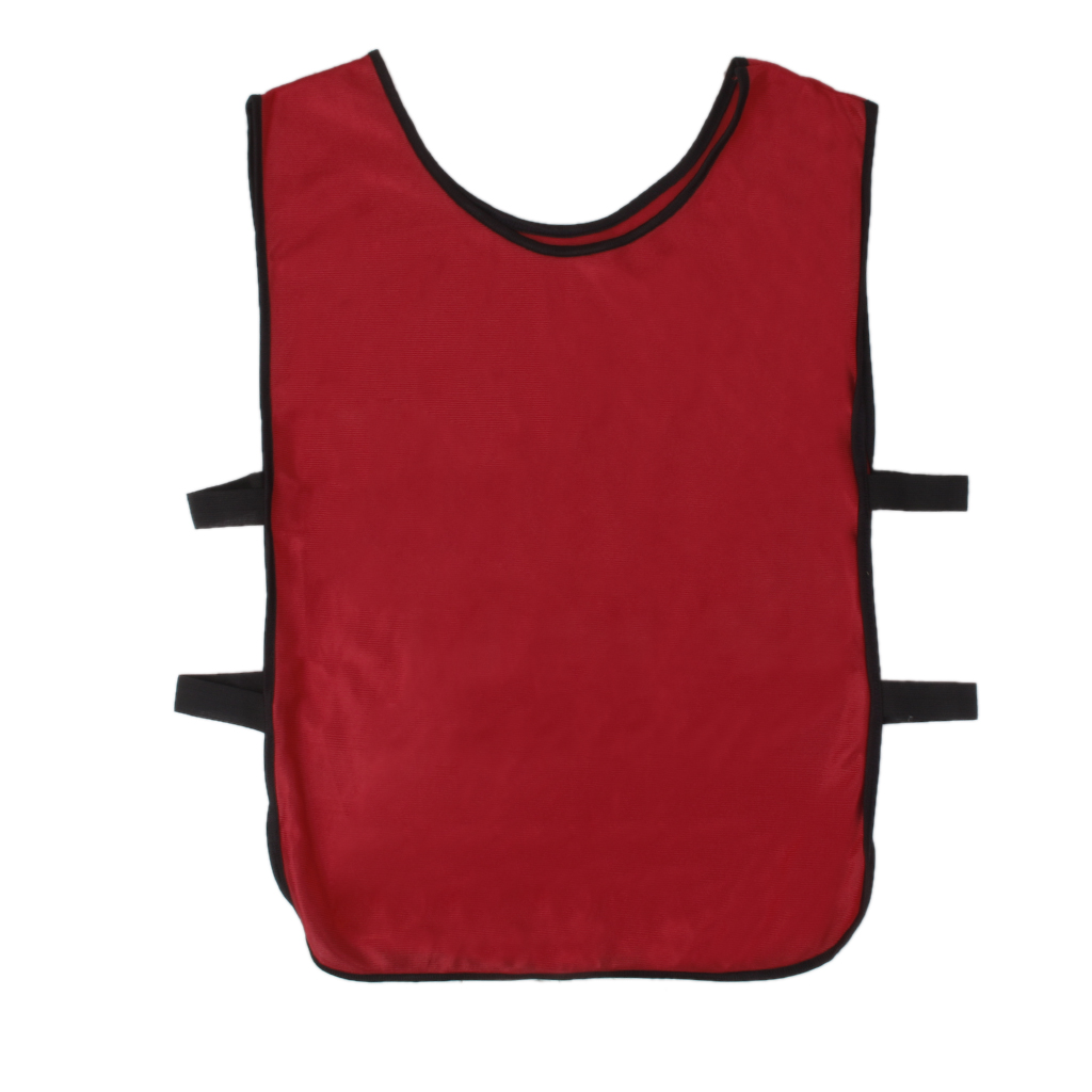 Breathable SPORTS soccer football Basketball Rugby VEST - Red