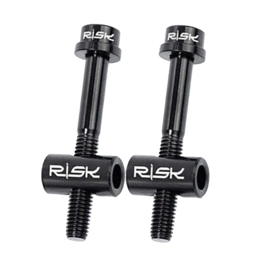 Mountain Bike Seatpost Screw Saddle Pipe Head Fixed Screw Black 30mm