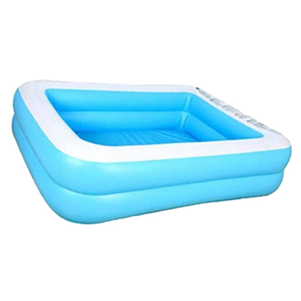 Inflatable Pool Blow up Kids Swimming Bathing Play Pool Garden Tub  110x85cm