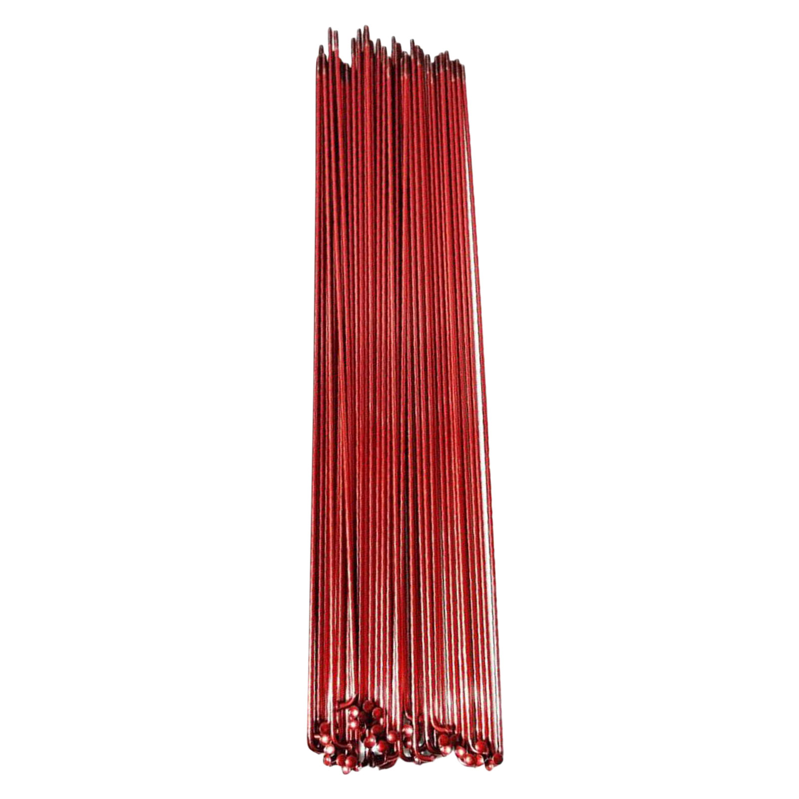 36pcs Bicycle Spokes & Nipples, J-Bend Spoke Bike Spoke 268mm Red 36PCS