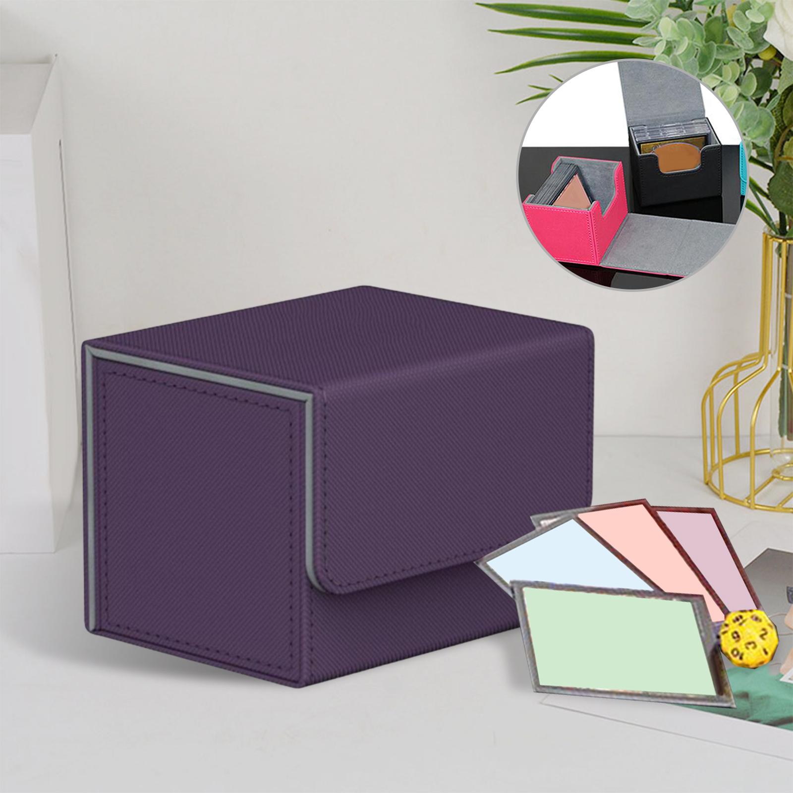 Sturdy Trading Card Deck Box Storage, for   Card Protective Carrying ,