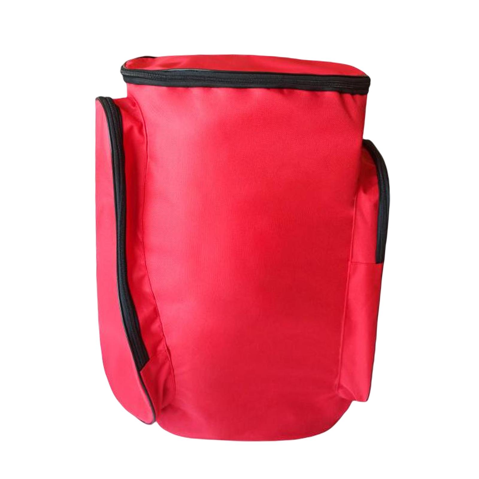 Karate Taekwondo Sparring Gears Bag Adult Kids Boxing Backpack Training Bag Red