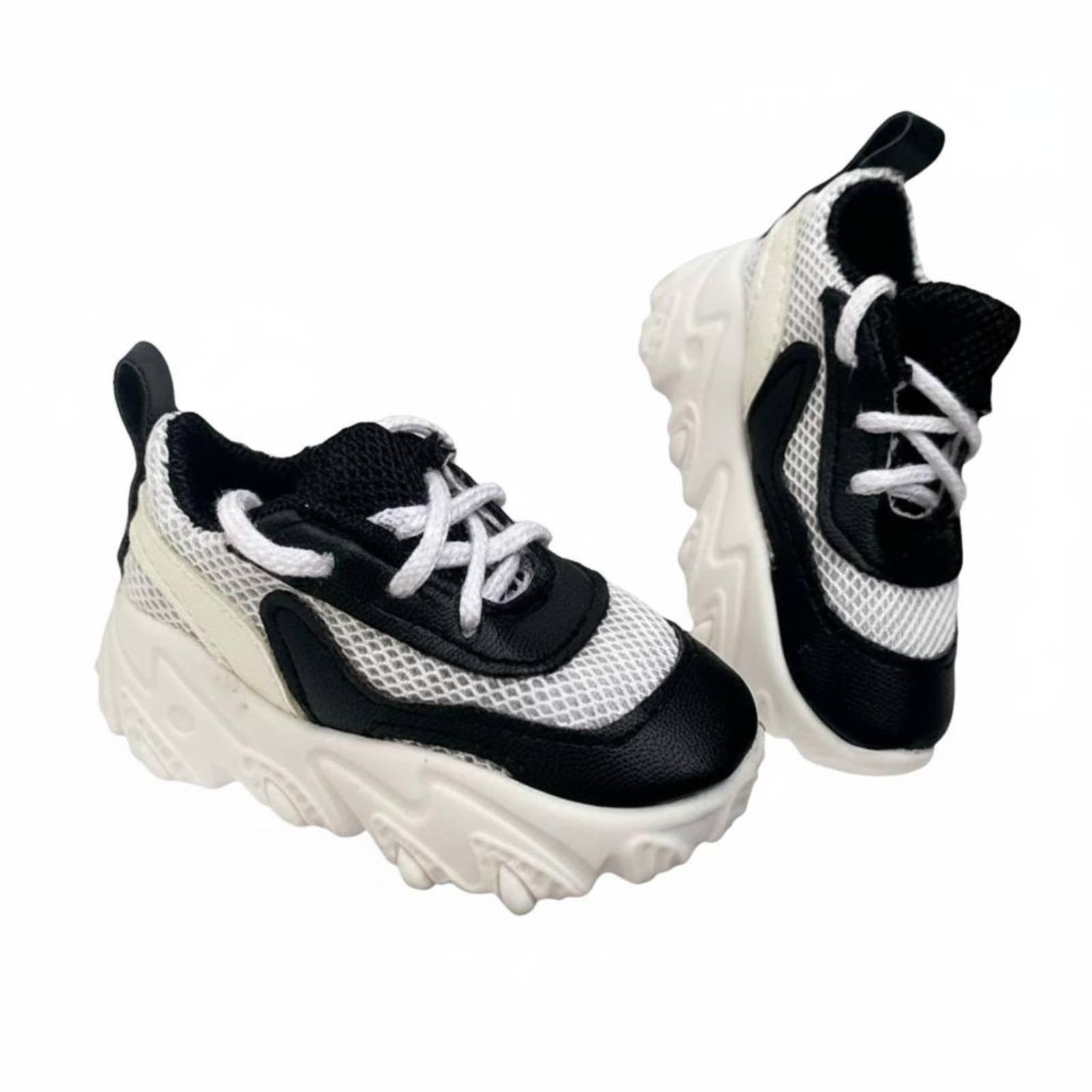 BJD Doll Sneakers Black