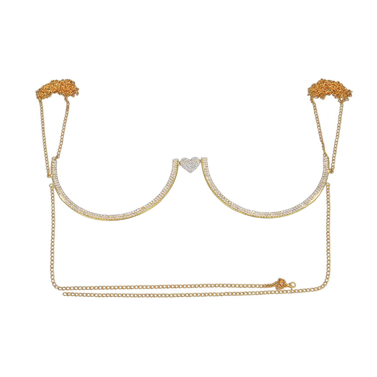 Body Chains Popular Accessories Charms Bling for Nightclub bikini Gold