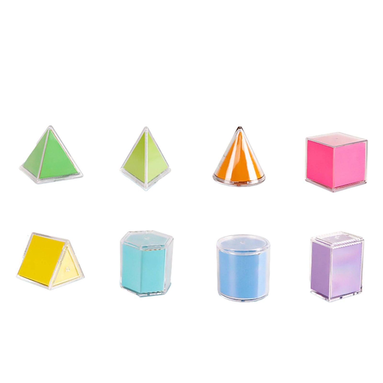 Geometric Solids Set 8 Pieces