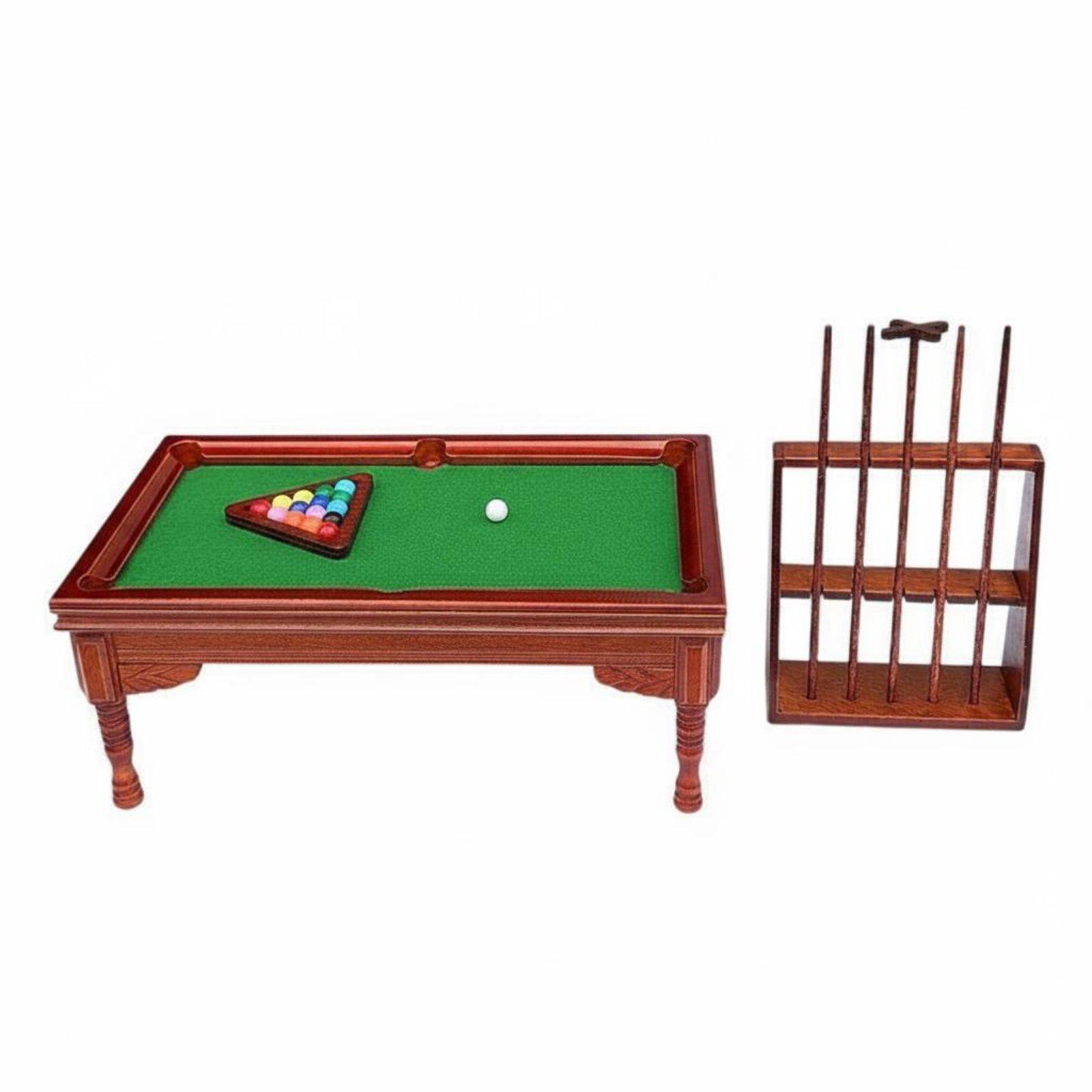 Miniature Billiard Table Set