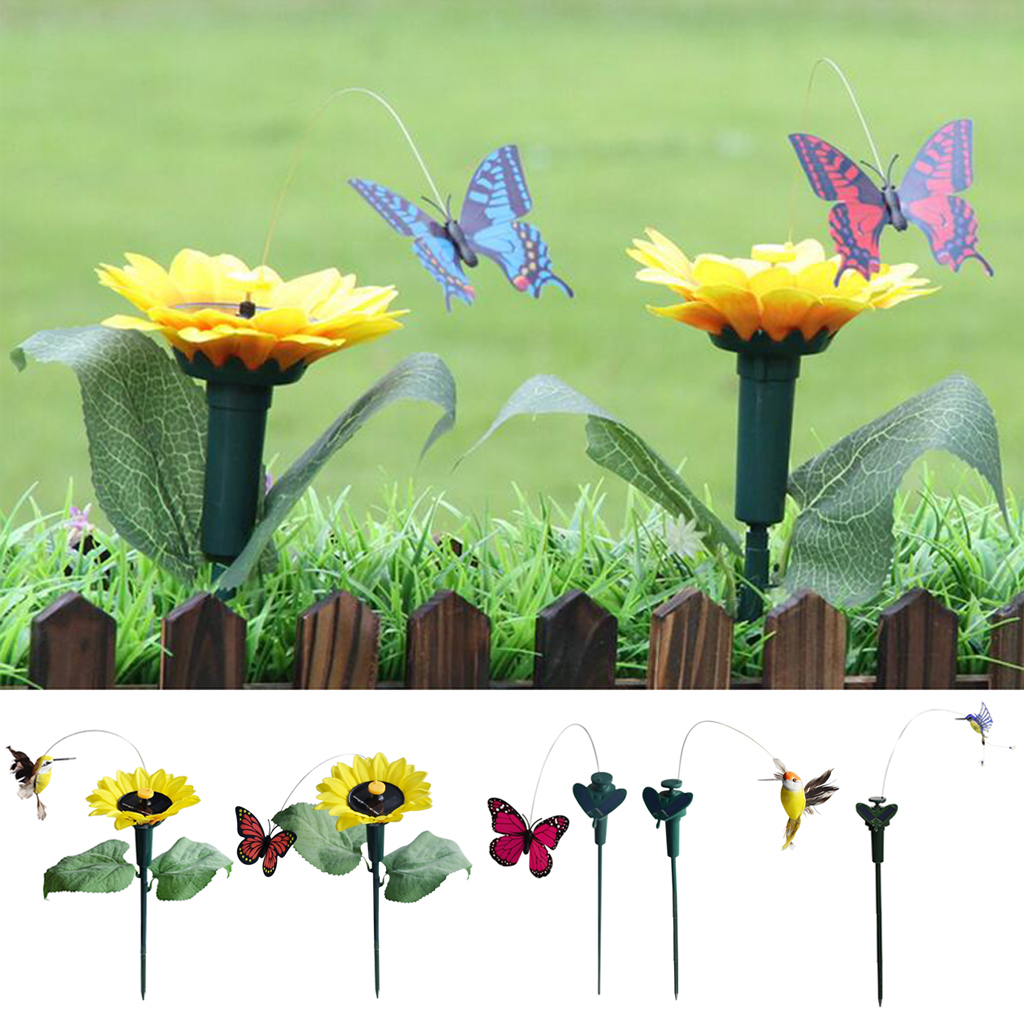 Solar Flatternde Gartenstecker BlumentopfStecker