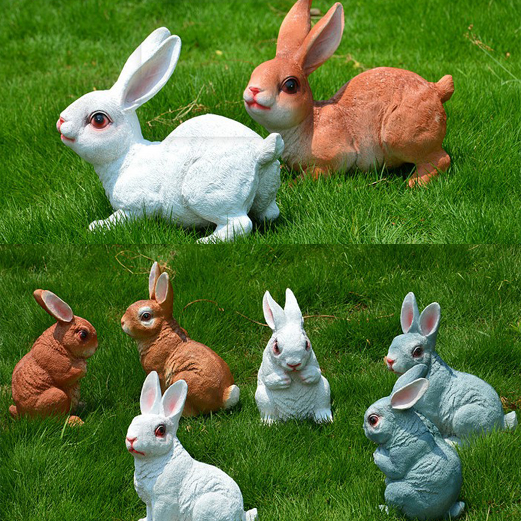 outdoor easter bunny statue