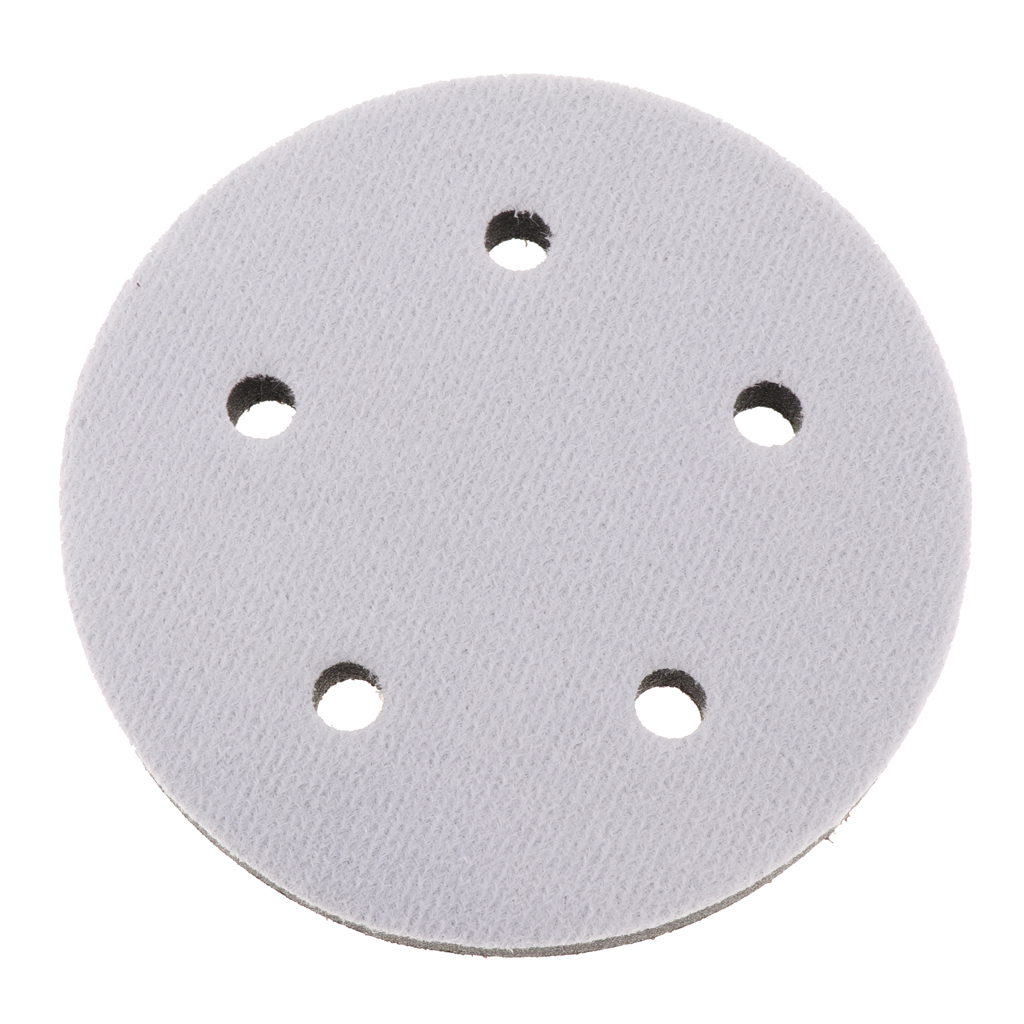 Hook And Loop Cushion Pad 5-Inch 5 Holes