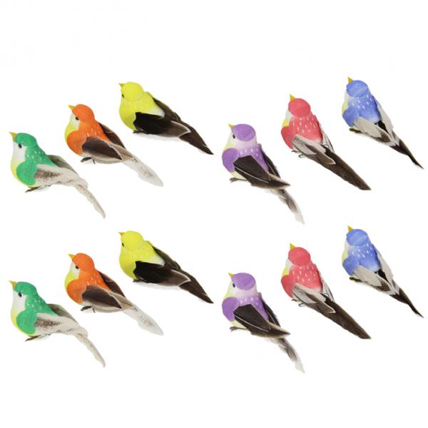 Artificial Foam Birds Figurines