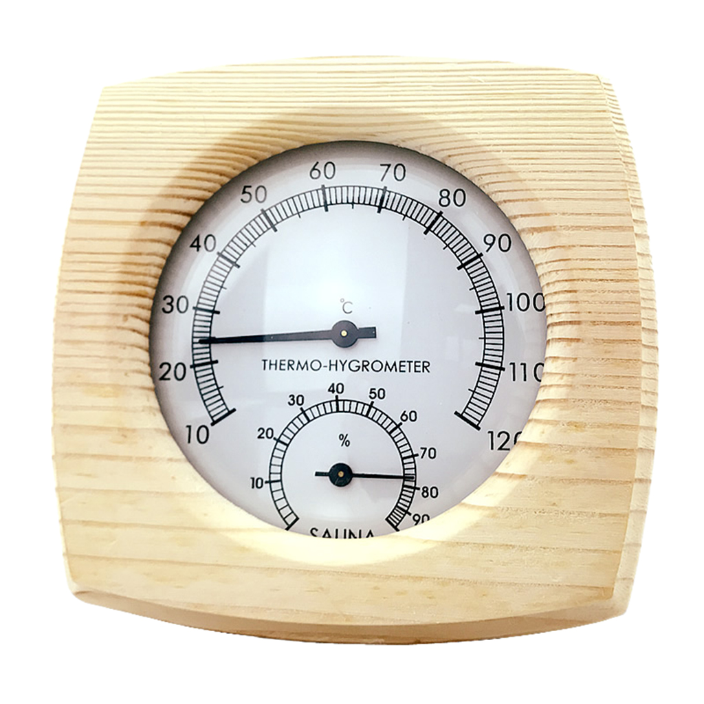 Precise Wood Sauna Thermometer Sauna Room Hygrometer Thermometer