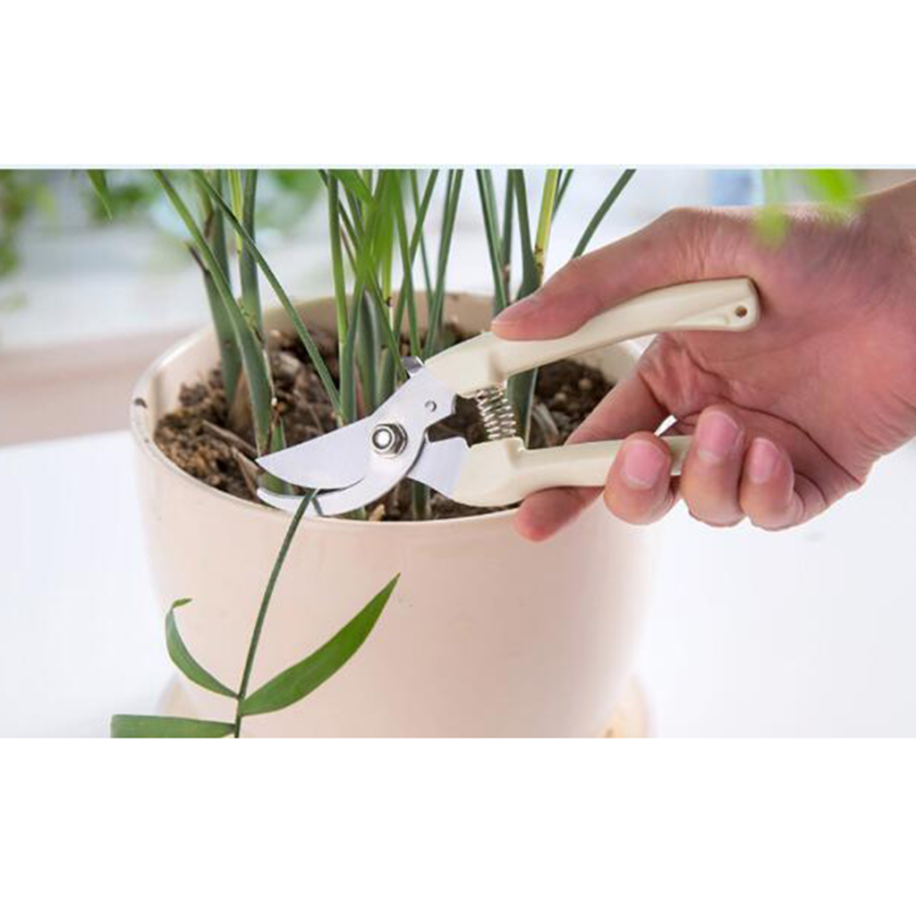 Gardening Pruning Shear Scissor Stainless Steel Pruner Tree Cutter Anti-Slip